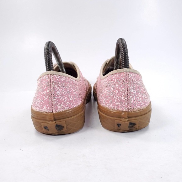 Vans Off the Wall Lace Up Athletic Shoe Womens Size 8 Mens 6.5 721278 Pink - Picture 3 of 9